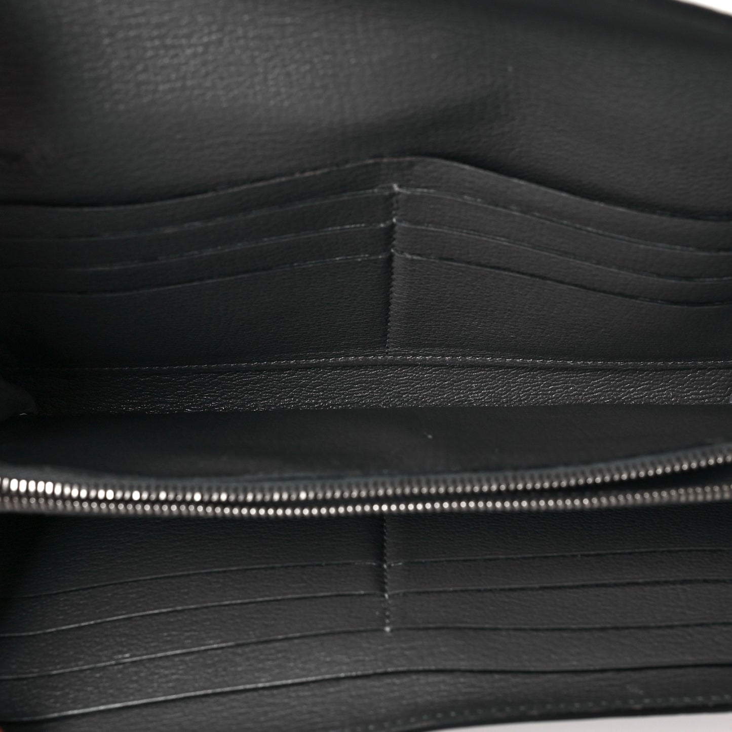 Matte Alligator Kelly Longue Wallet Graphite