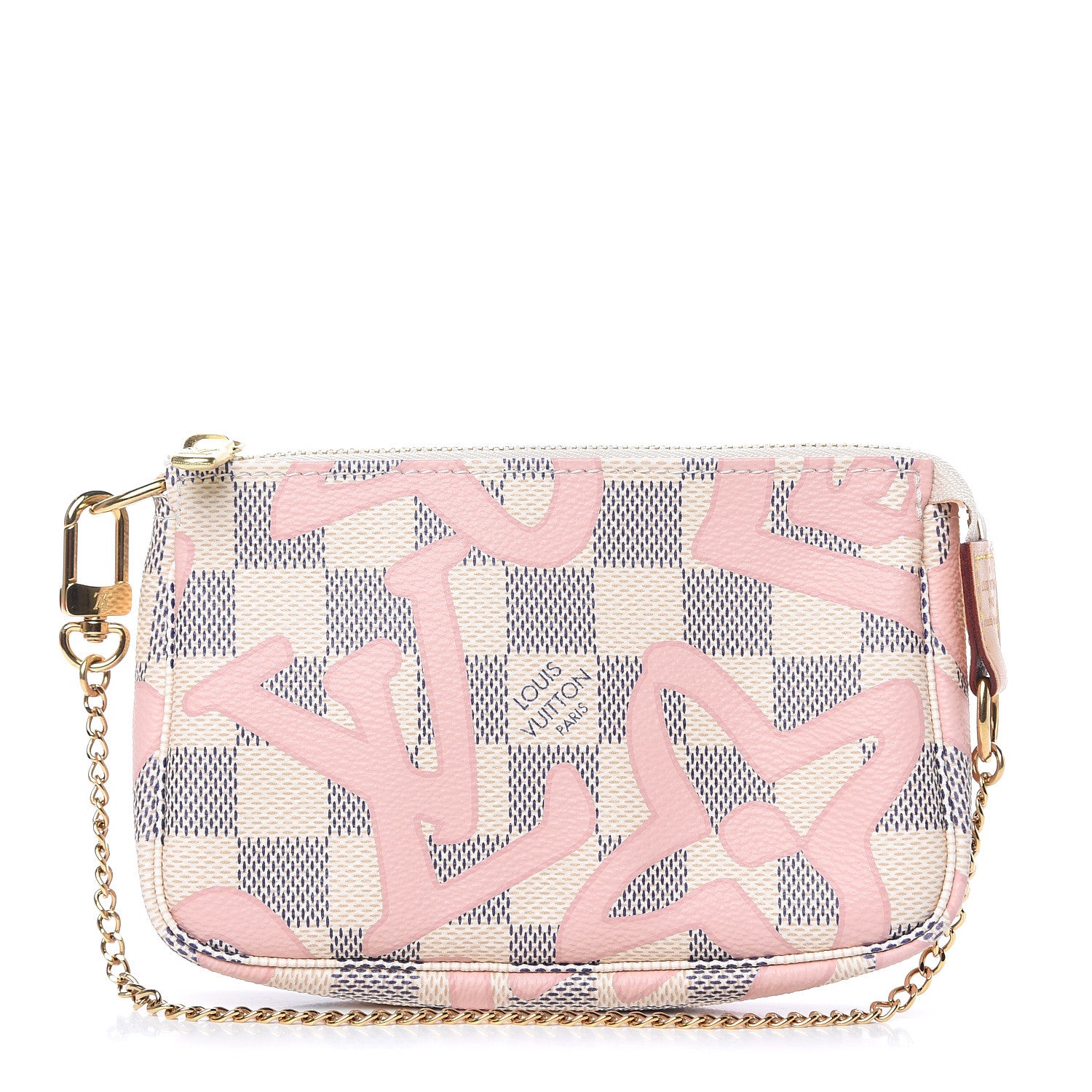 Louis Vuitton Damier Azur Tahitienne Mini Pochette Accessories 1 of 11