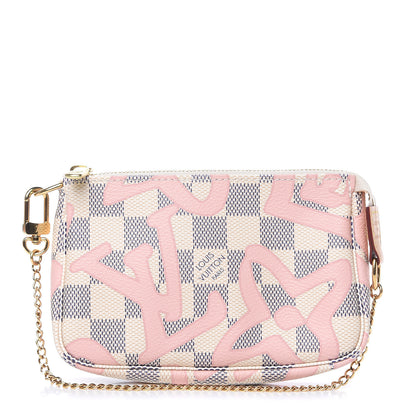 Louis Vuitton Damier Azur Tahitienne Mini Pochette Accessories 1 of 11