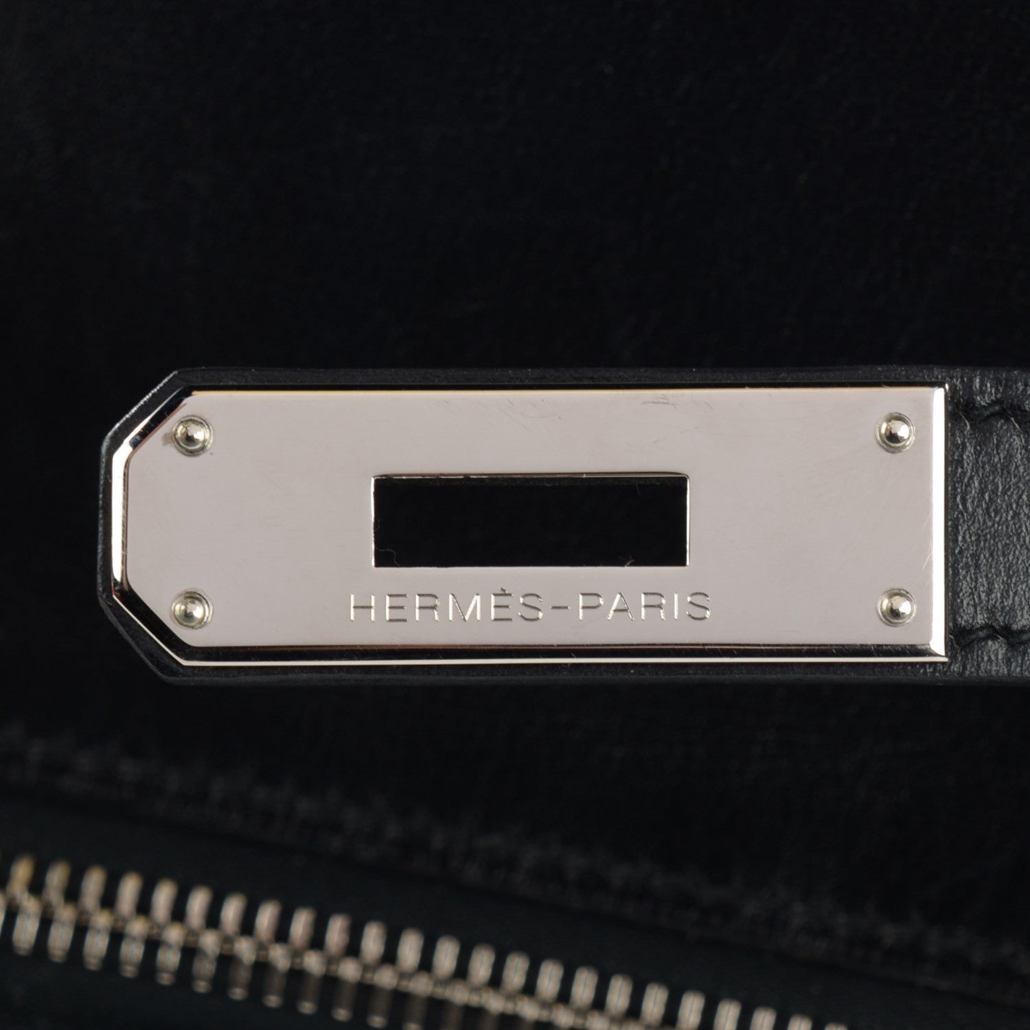 Hermes Box Toile Lakis Kelly 32 Black 9 of 19