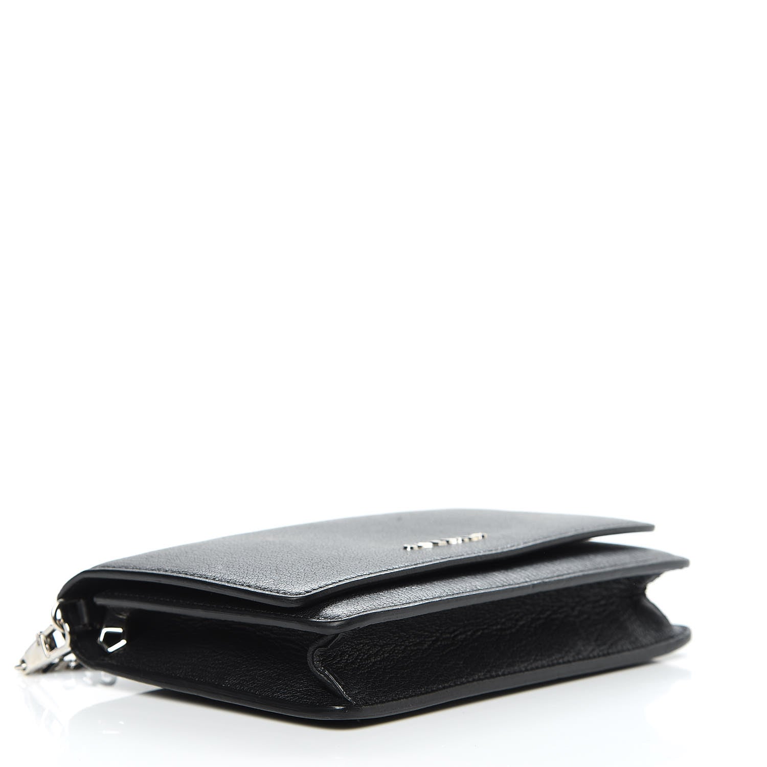 Givenchy Sugar Goatskin Pandora Chain Wallet Black 4 of 14