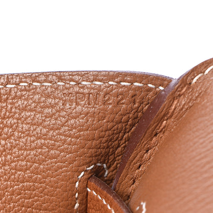 Hermes Natural Barenia Faubourg Birkin 35 Fauve 21 of 46