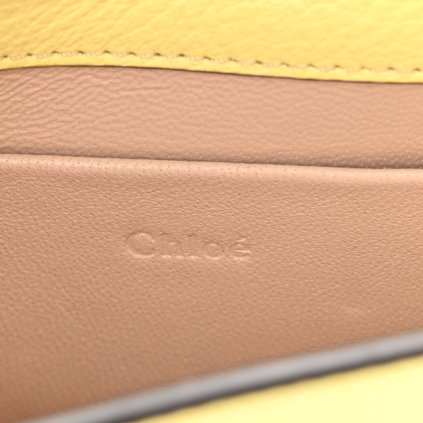 Calfskin Small Nile Bracelet Minaudiere Bag Lemonade