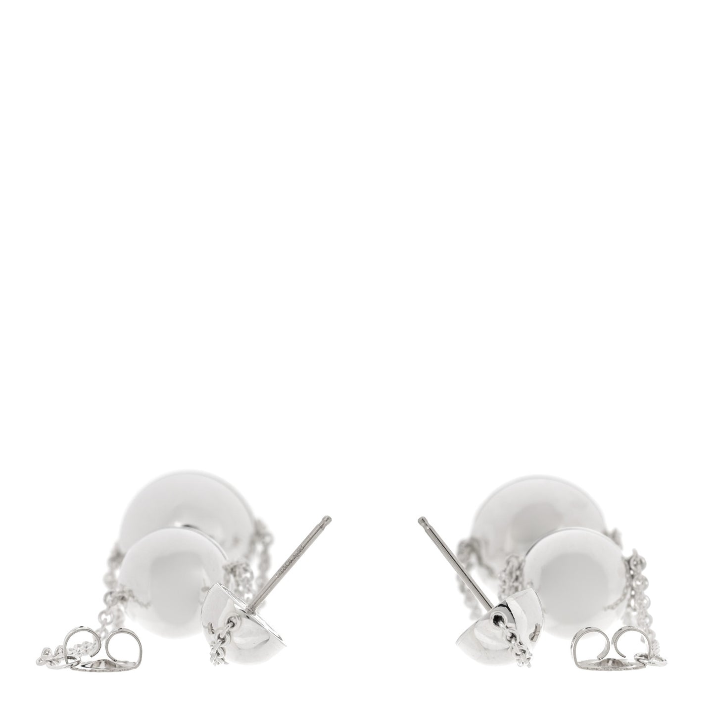 Sterling Silver HardWear Triple Drop Earrings