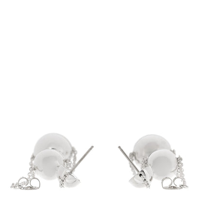 Tiffany Sterling Silver HardWear Triple Drop Earrings 3 of 5