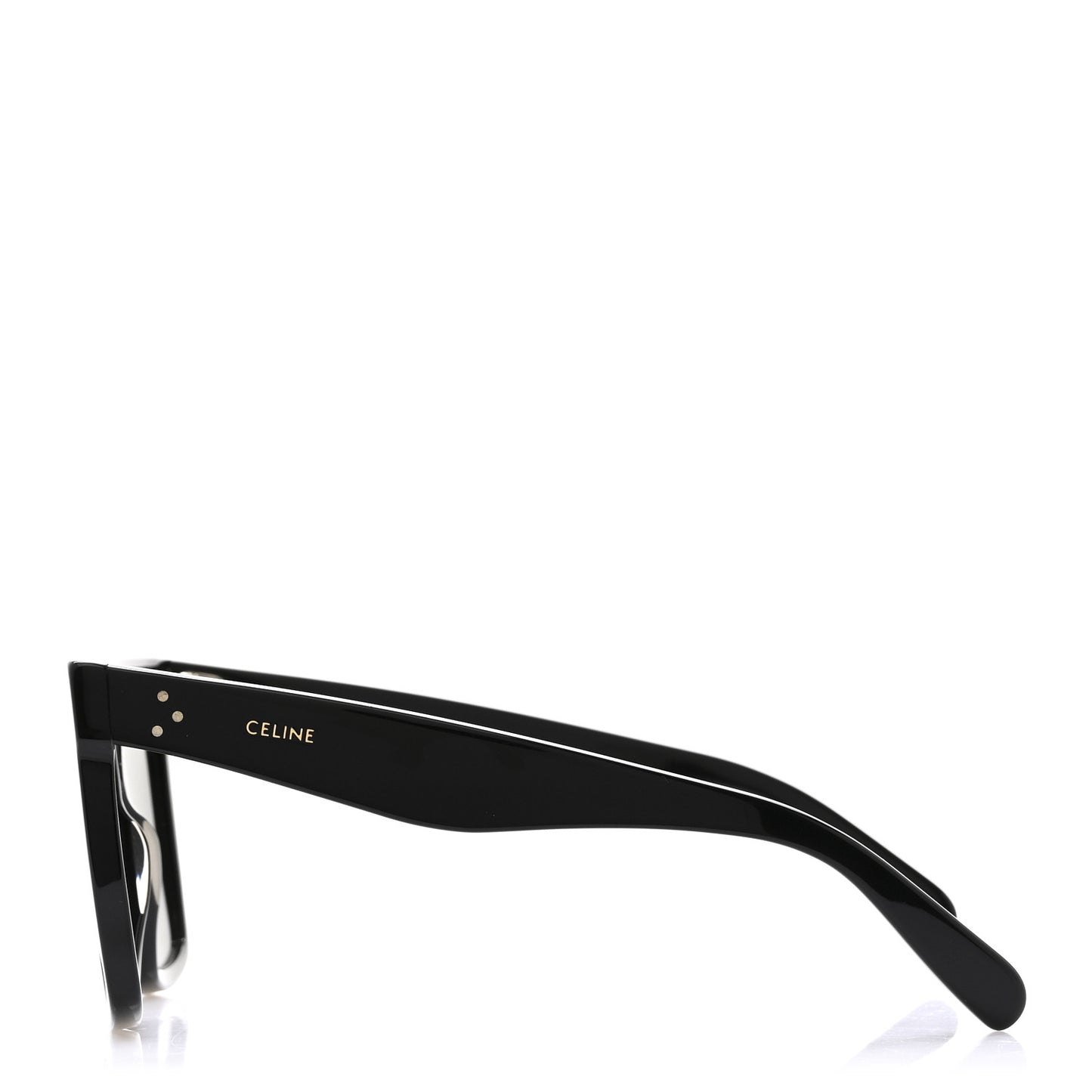 Acetate Polarized Oversized Sunglasses CL4055IN Black