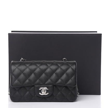 Chanel Caviar Quilted Mini Rectangular Flap Black 10 of 10