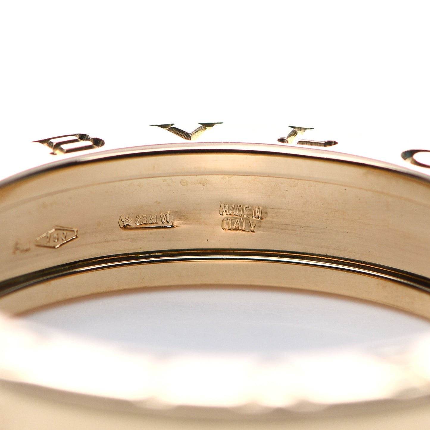 18K Yellow Gold B.Zero1 One-Band Ring 57 8