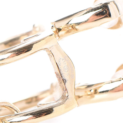 Chanel CC Dangle Clip On Earring Gold 4 of 4