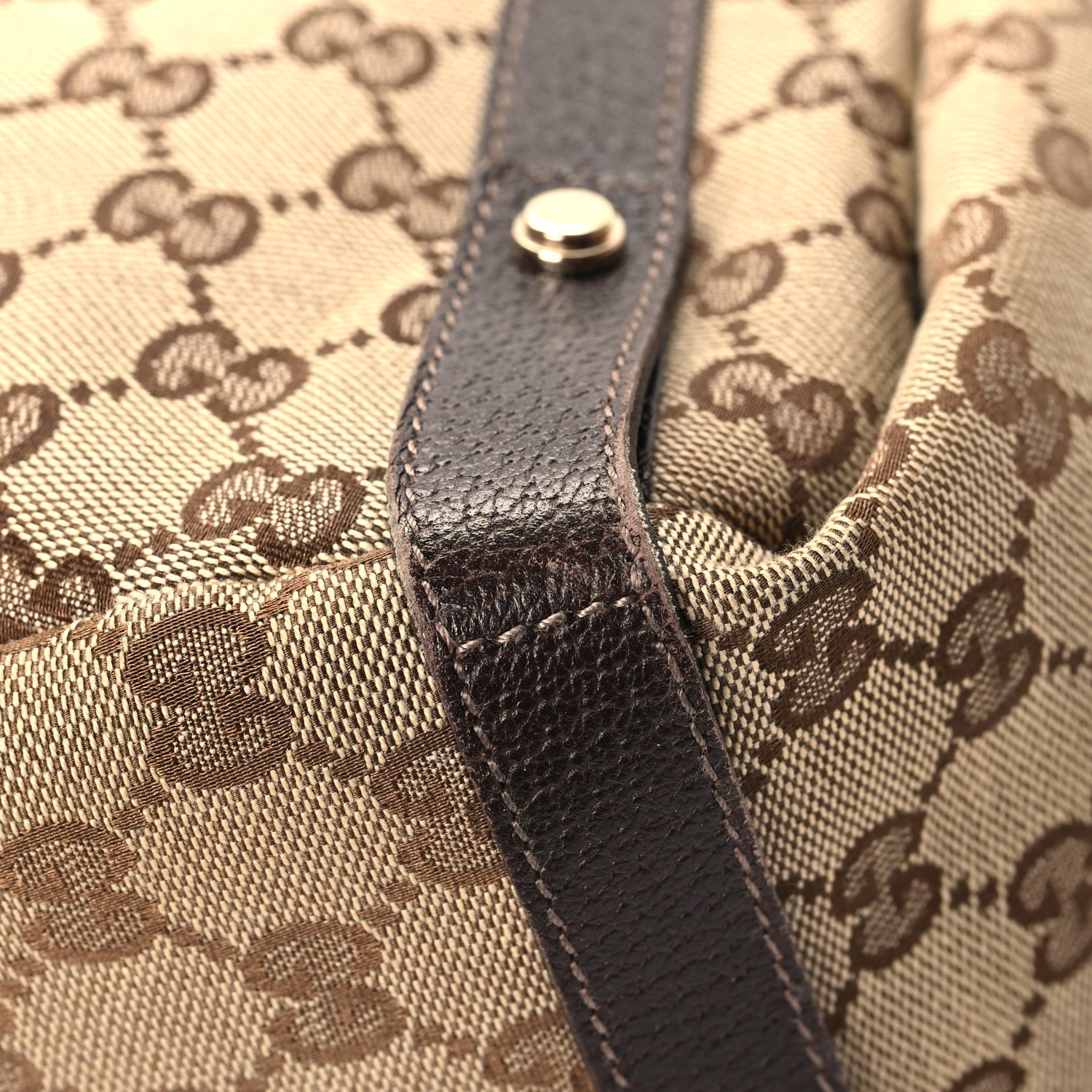 Gucci Monogram Medium Abbey Shoulder Bag Dark Brown 12 of 12