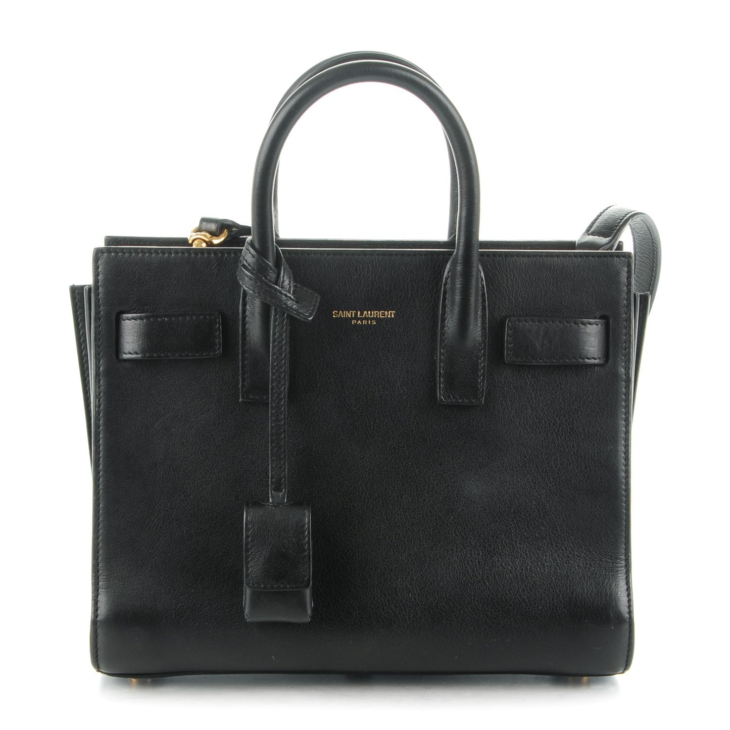 Calfskin Nano Sac de Jour Black