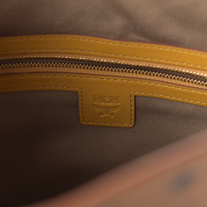 MCM Visetos Medium Klara Hobo Cognac Yellow 8 of 9