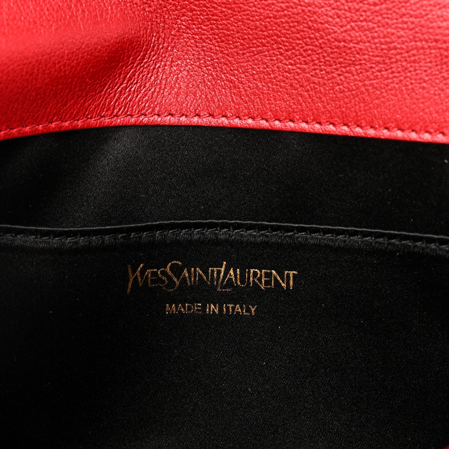 Calfskin Monogram Large Belle De Jour Clutch Red