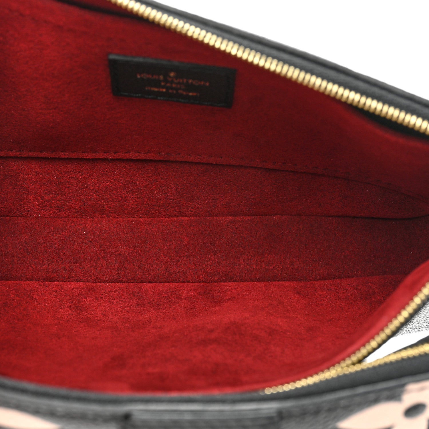 Louis Vuitton Empreinte Monogram Giant Multi Pochette Accessories Black Beige 5 of 12