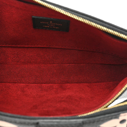 Louis Vuitton Empreinte Monogram Giant Multi Pochette Accessories Black Beige 5 of 12