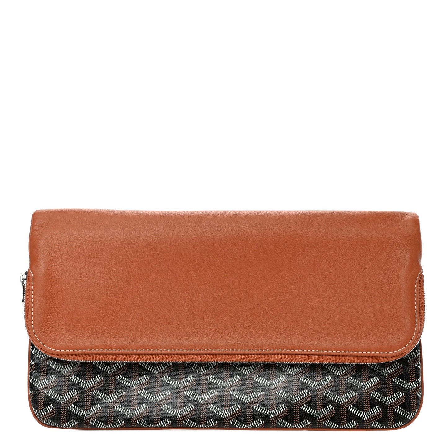 Goyardine Sainte Marie Soft Clutch Black Gold