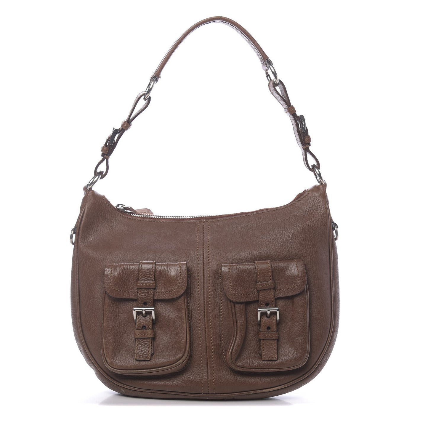 Vitello Daino Hobo Brown
