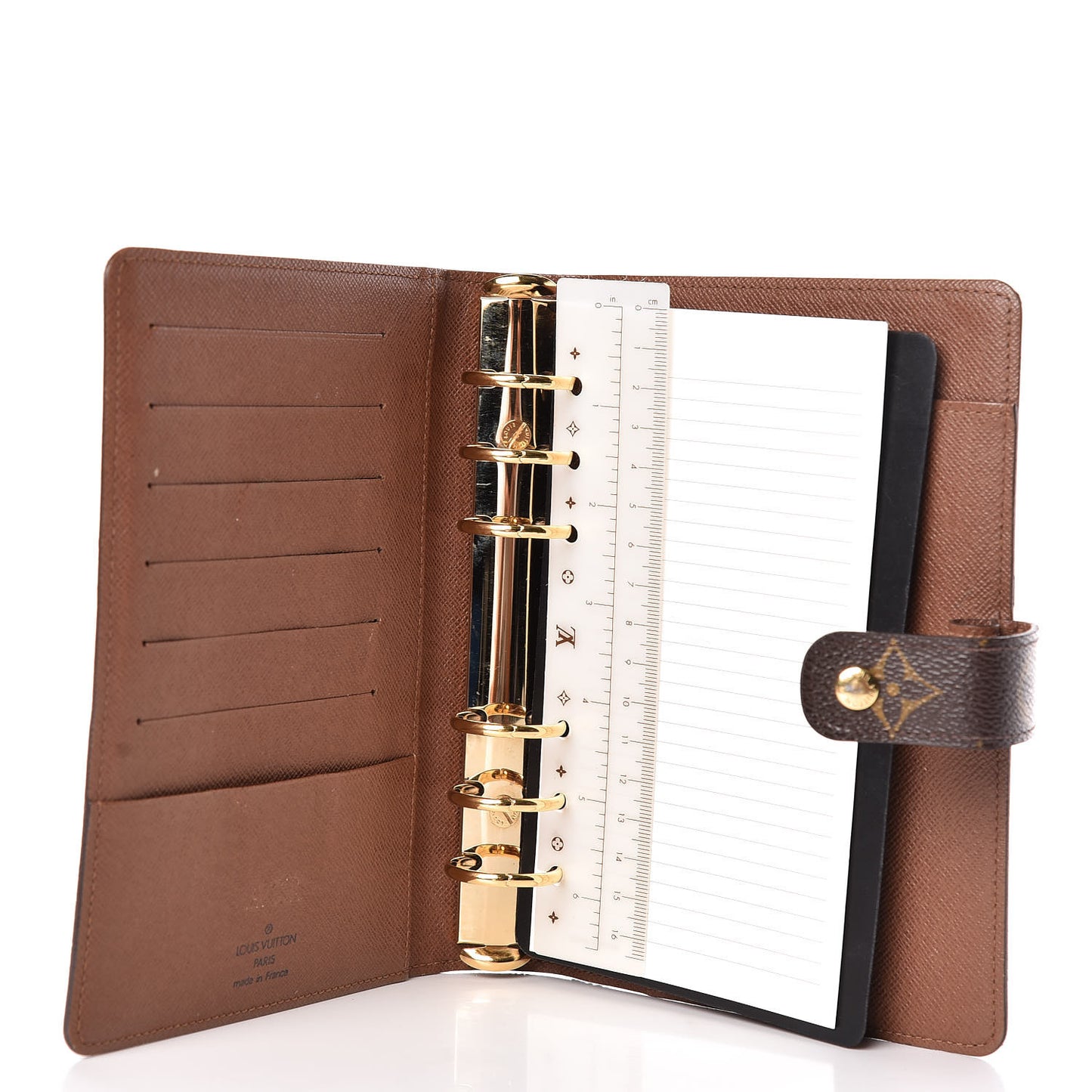 Monogram Medium Ring Agenda Cover