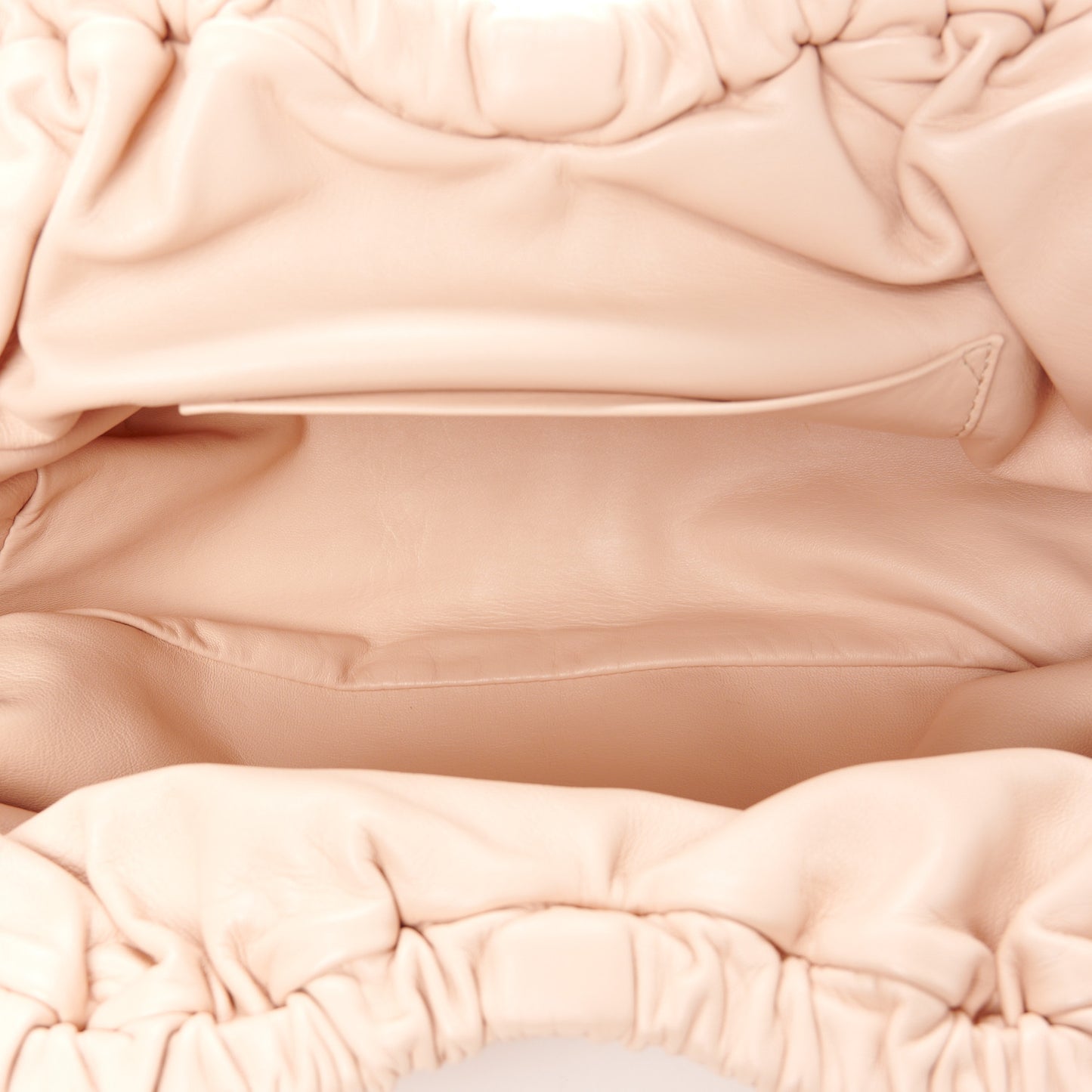 Lambskin Cloud Clutch Puff