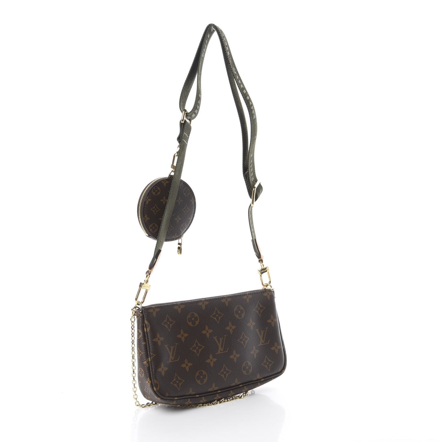 Monogram Multi Pochette Accessories Kaki