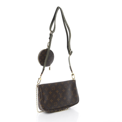 Louis Vuitton Monogram Multi Pochette Accessories Kaki 2 of 9