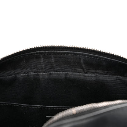 Saint Laurent Calfskin Matelasse Monogram Lou Camera Bag Black 11 of 13