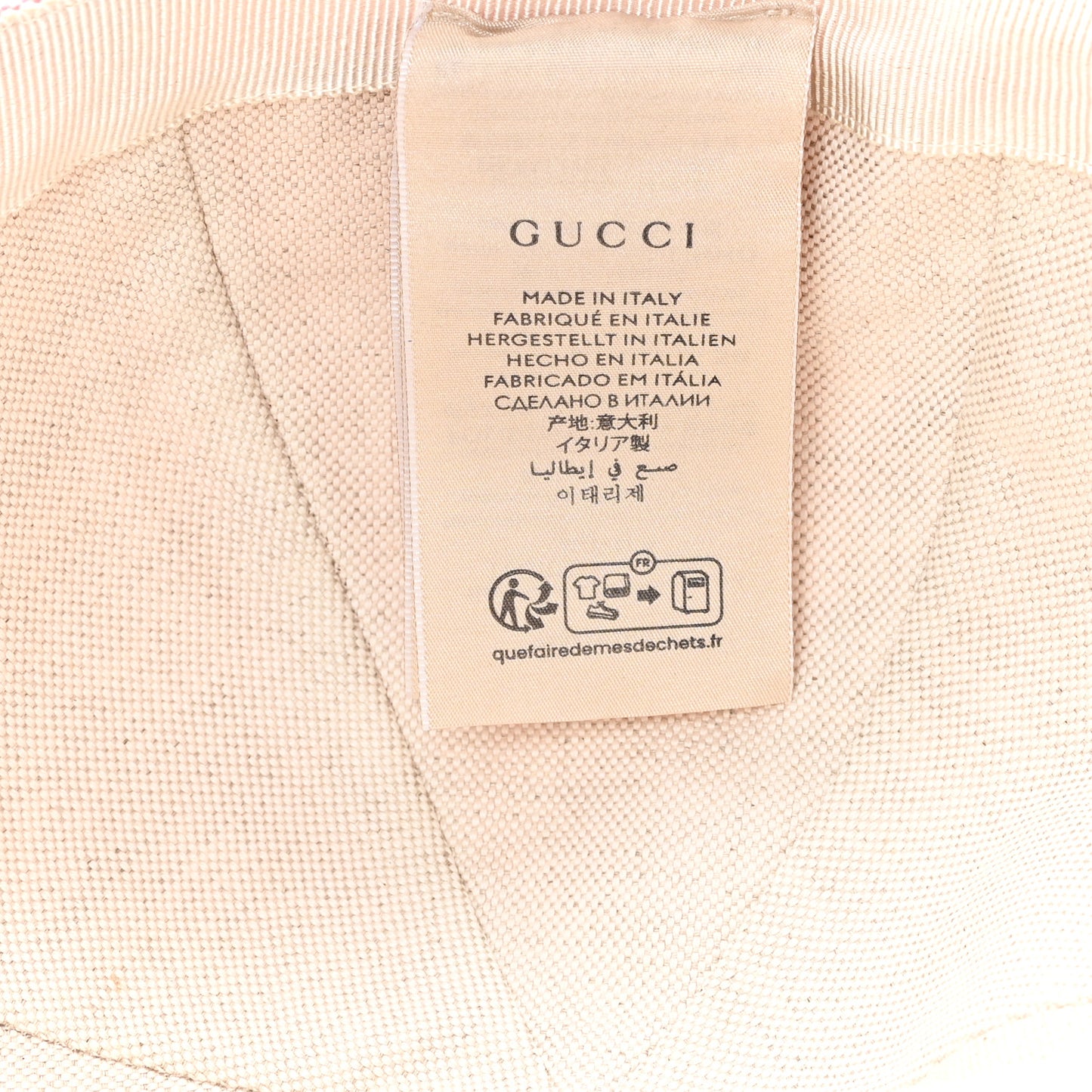 Monogram New GG Baseball Hat M Soft Cotton Candy