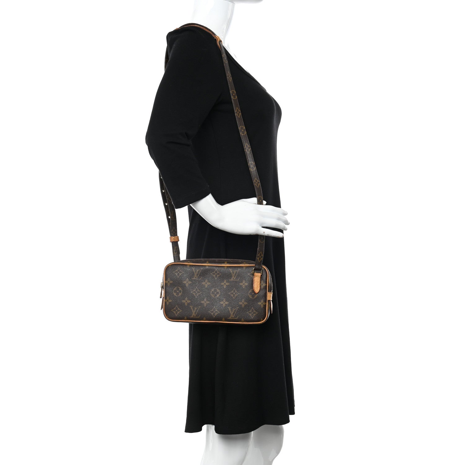 Louis Vuitton Monogram Pochette Marly Bandouliere 2 of 10