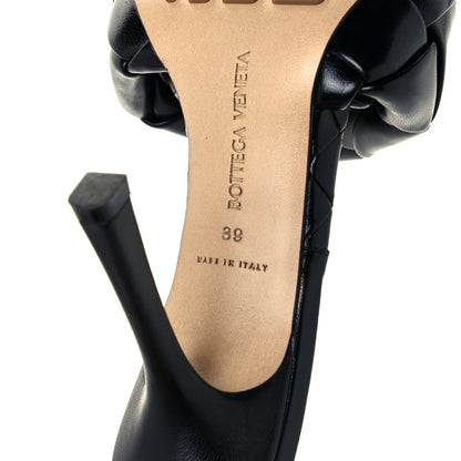 Bottega Veneta Nappa Maxi Intrecciato Lido Mule Sandals 39 Black 8 of 10