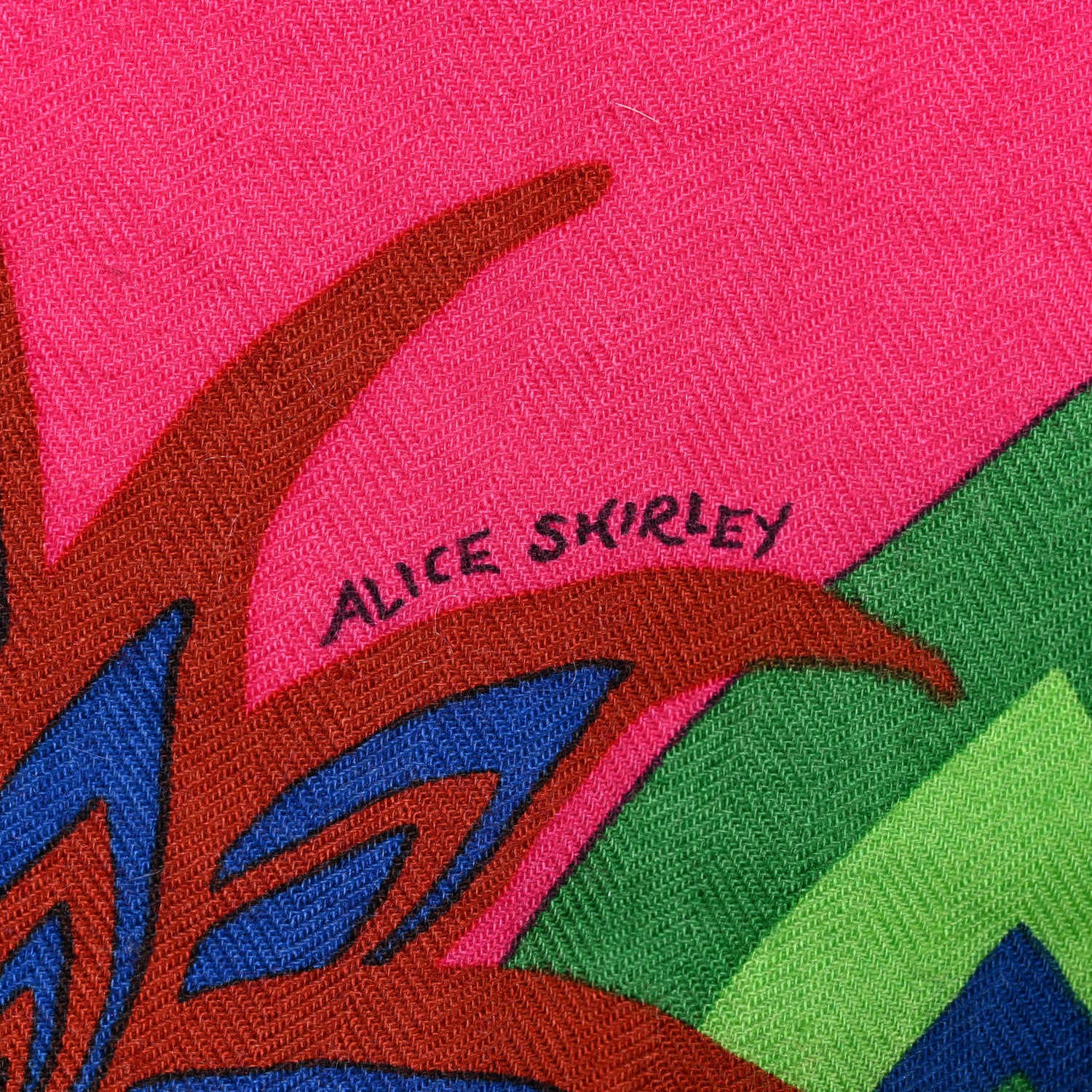 Hermes Cashmere Silk The Three Graces Shawl 140 Rose Vif Marron 3 of 6