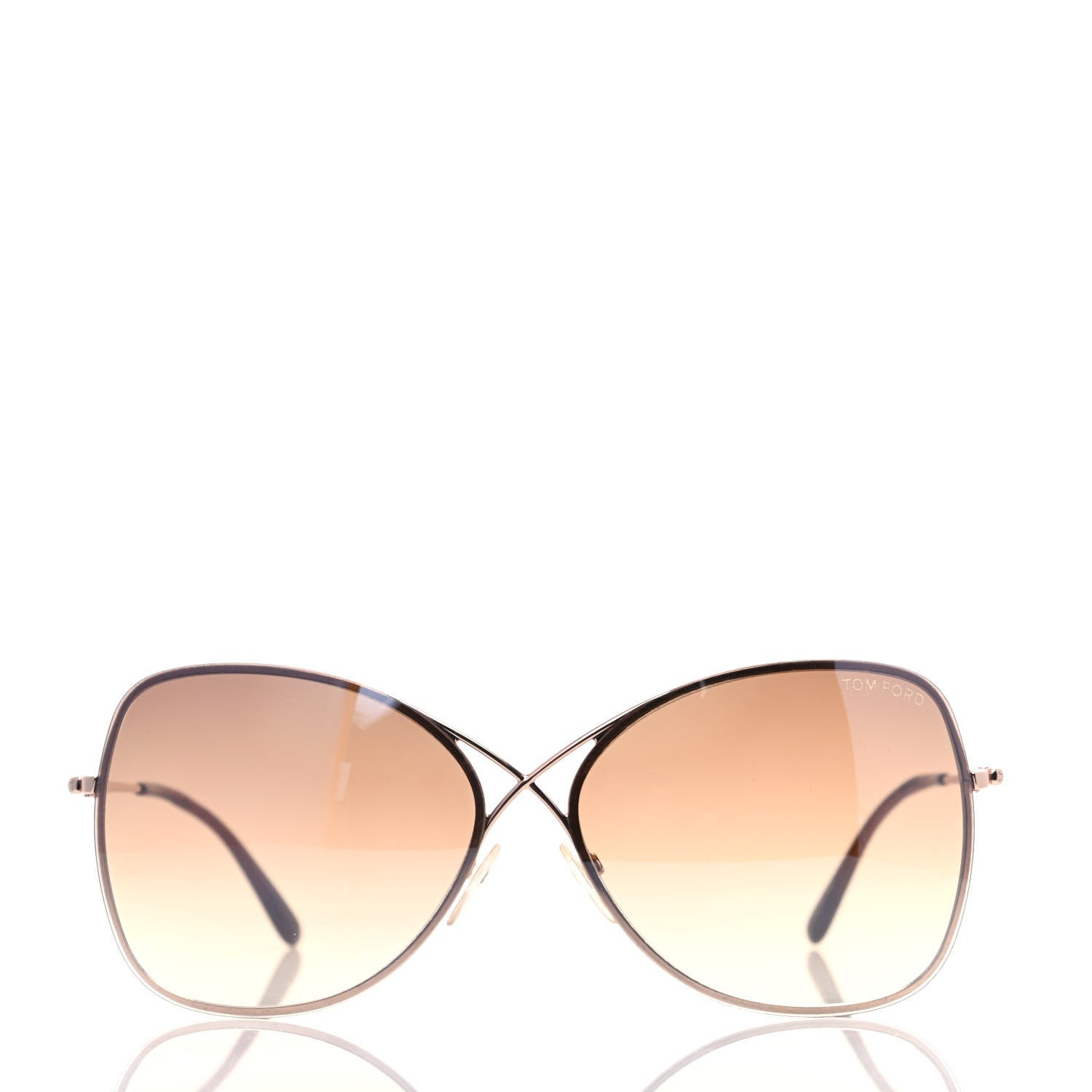 Tom Ford Colette Butterfly Sunglasses TF250 Brown 2 of 8