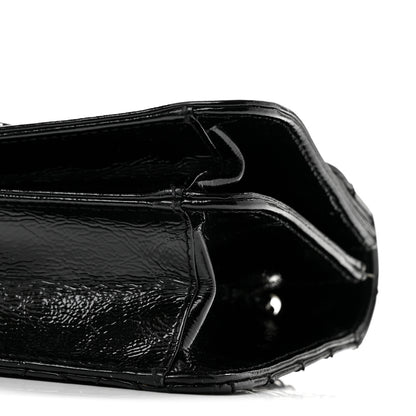 Chanel Patent Medium Madison Flap Black 10 of 13