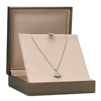 Bulgari 18K White Gold Diamond Divas' Dream Pave Necklace 4 of 4