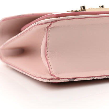 MCM Visetos Small Patricia Satchel Powder Pink 8 of 18