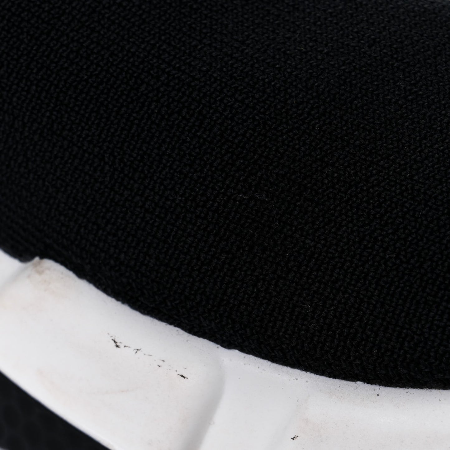 Neoprene Knit Womens Speed Sneakers 35 Black White