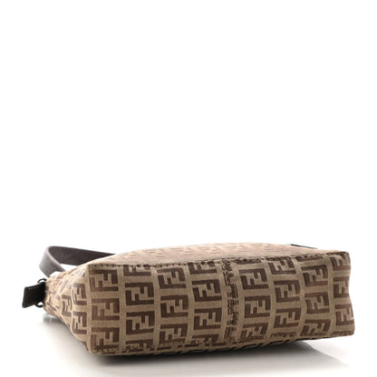 Fendi Zucchino Pochette Dark Brown 3 of 15