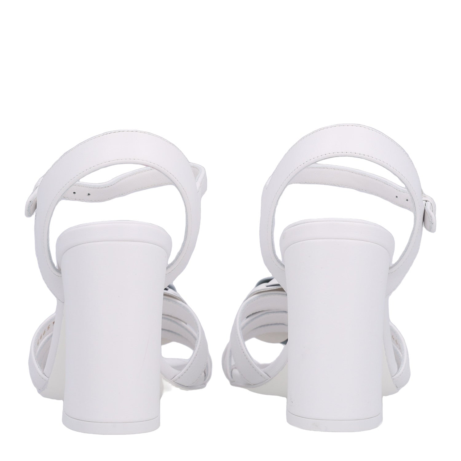 Chanel Lambskin Camellia Sandals 39 White 7 of 10