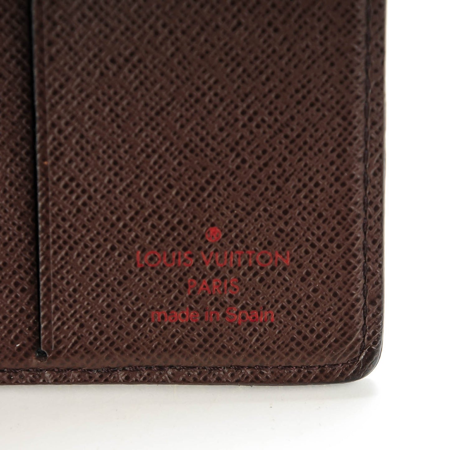 Damier Ebene Billfold Wallet 6 Credit Card Slots