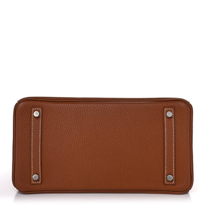 Hermes Togo Birkin 30 Gold 6 of 36