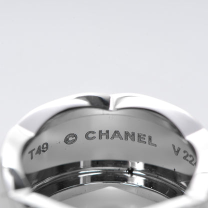 Chanel 18K White Gold Small Coco Crush Ring 5.25 3 of 5