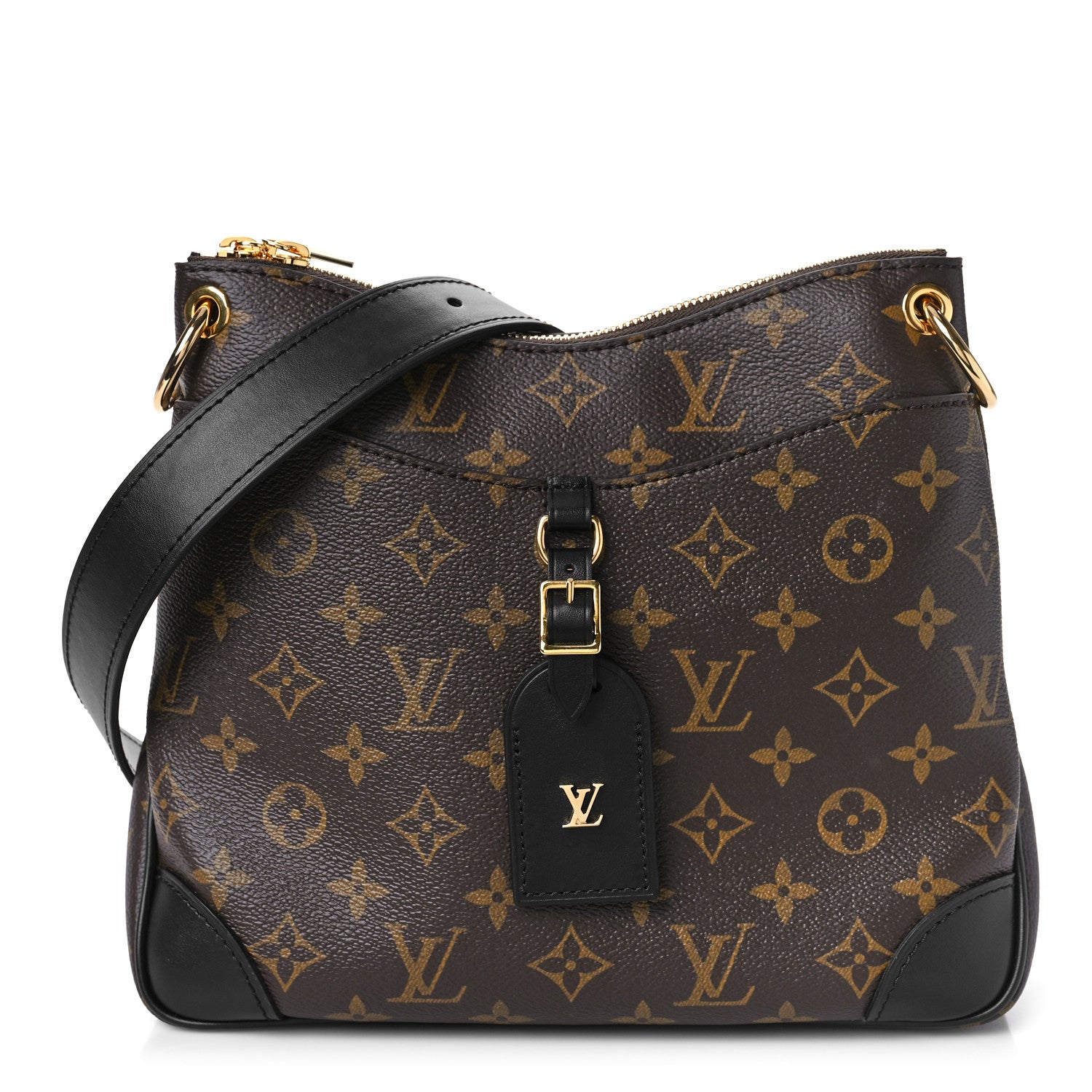 Louis Vuitton Monogram Odeon PM Black 1 of 7