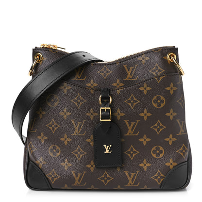 Louis Vuitton Monogram Odeon PM Black 1 of 7