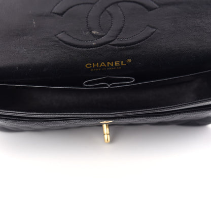 Chanel Caviar Quilted Medium Double Flap Black 5 of 13