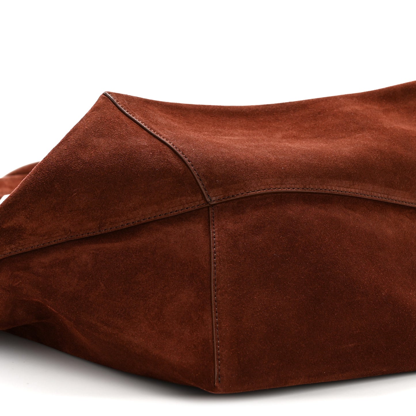 Suede Everyday Soft Tote Chocolate