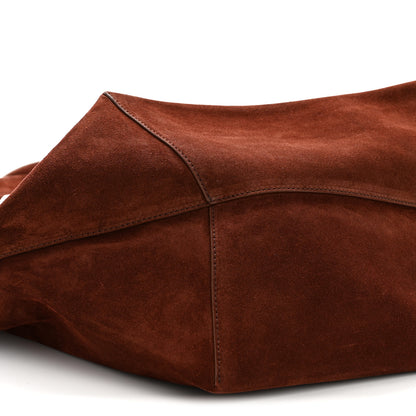 Mansur Gavriel Suede Everyday Soft Tote Chocolate 10 of 11