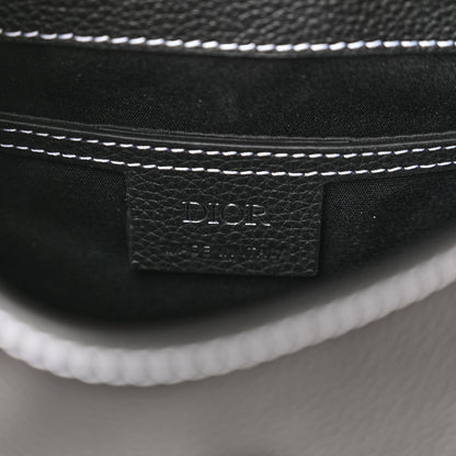 Christian Dior Calfskin Saddle Backpack Black 6 of 10