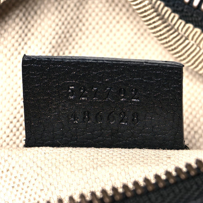 Gucci Grained Calfskin Small Logo Belt Bag Black 7 of 10