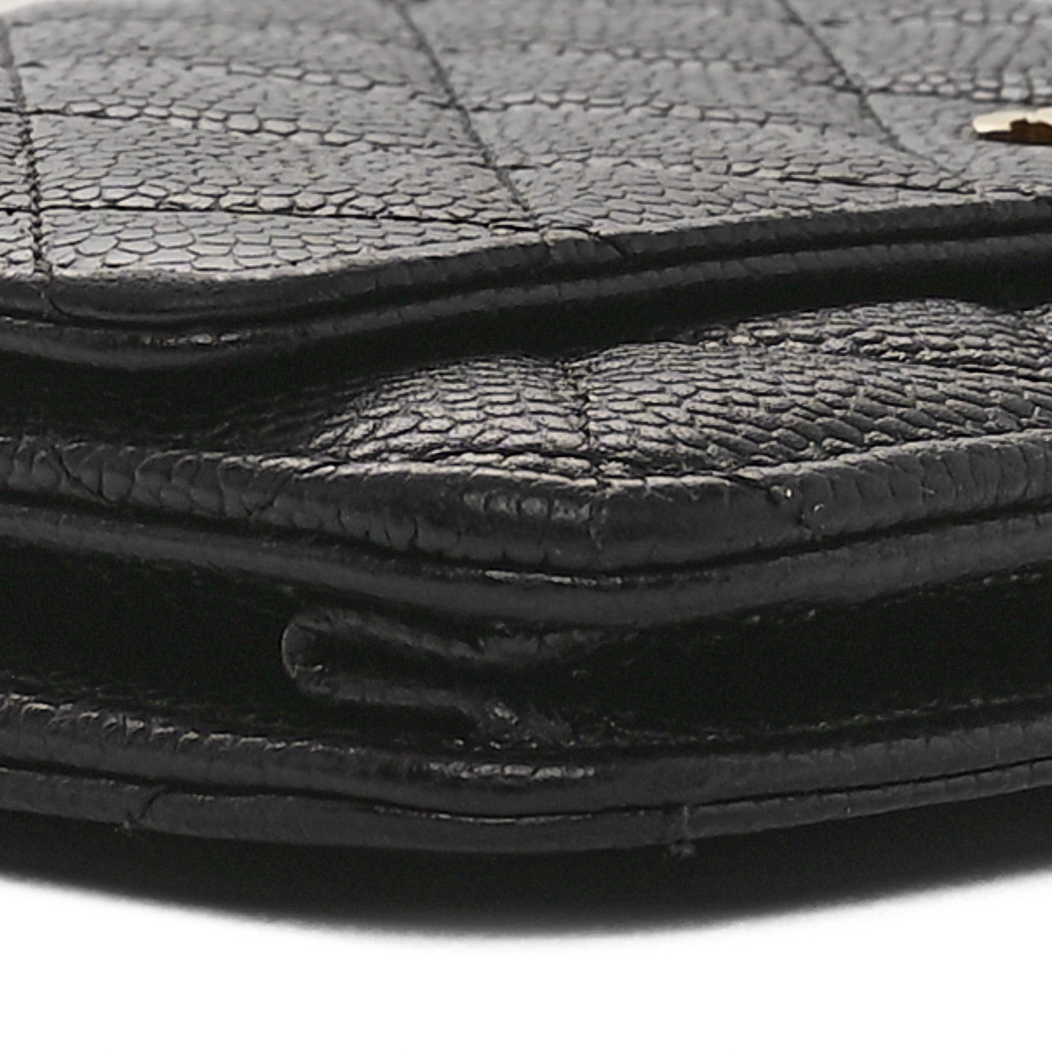 Chanel Caviar Quilted Wallet on Chain WOC Black 10 of 11