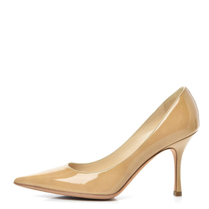 Jimmy Choo Patent Agnes 85 Pumps 36.5 Beige 1 of 7