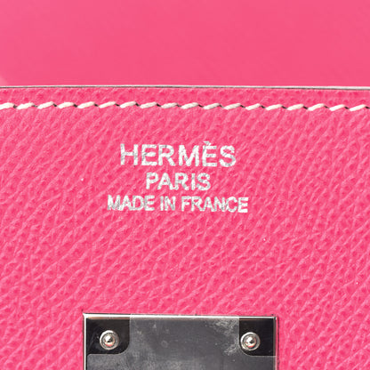 Hermes Epsom Candy Birkin 35 Rose Tyrien Rubis 22 of 43